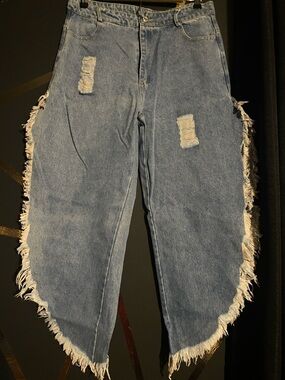 Denim Jeans With A Twist